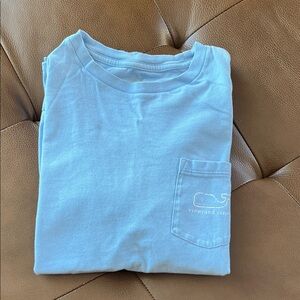 Vineyard Vines T-Shirt Light Blue Size L(16) Boys